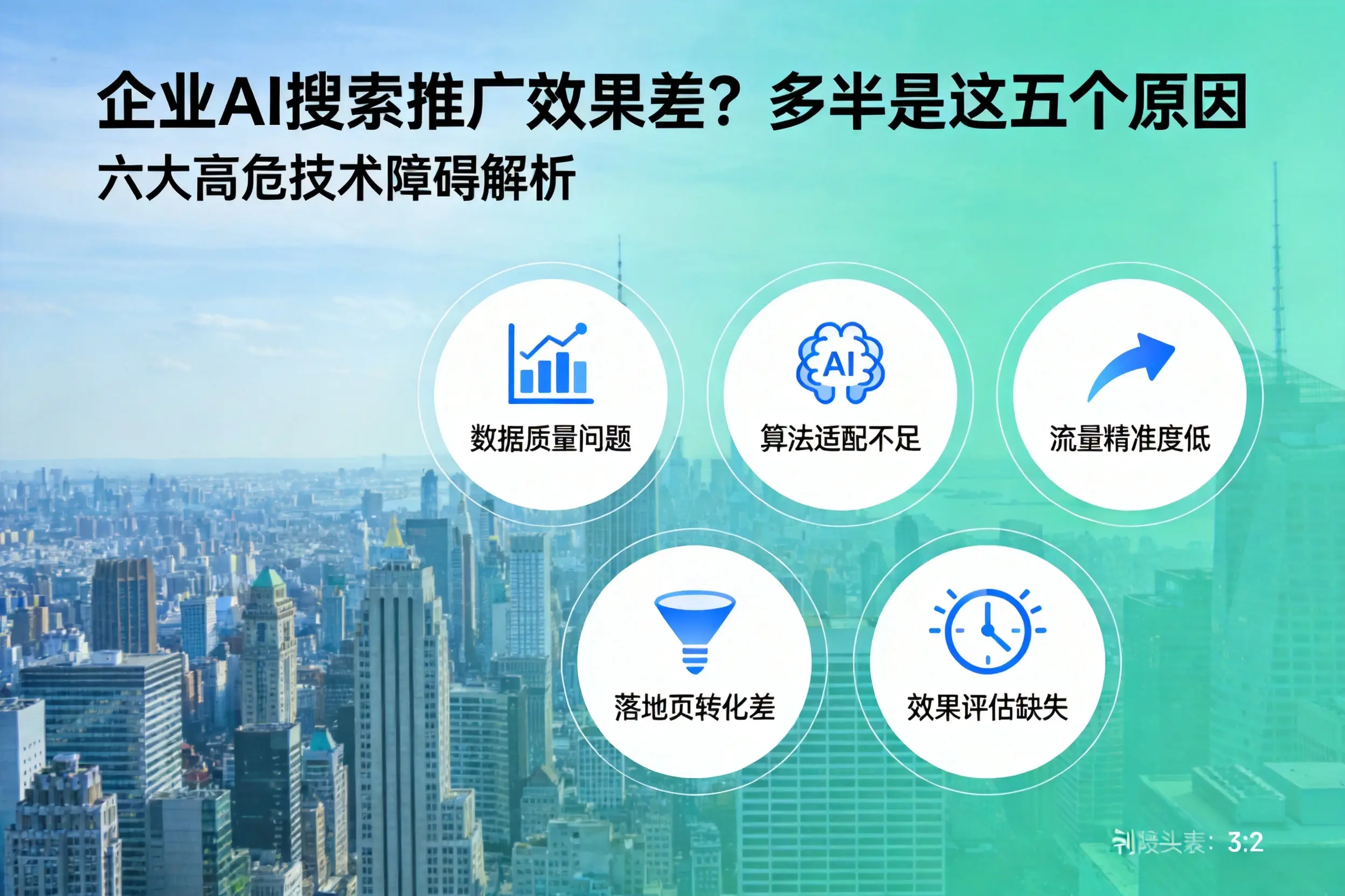 镇巴企业AI搜索推广效果差?多半是这五个原因
