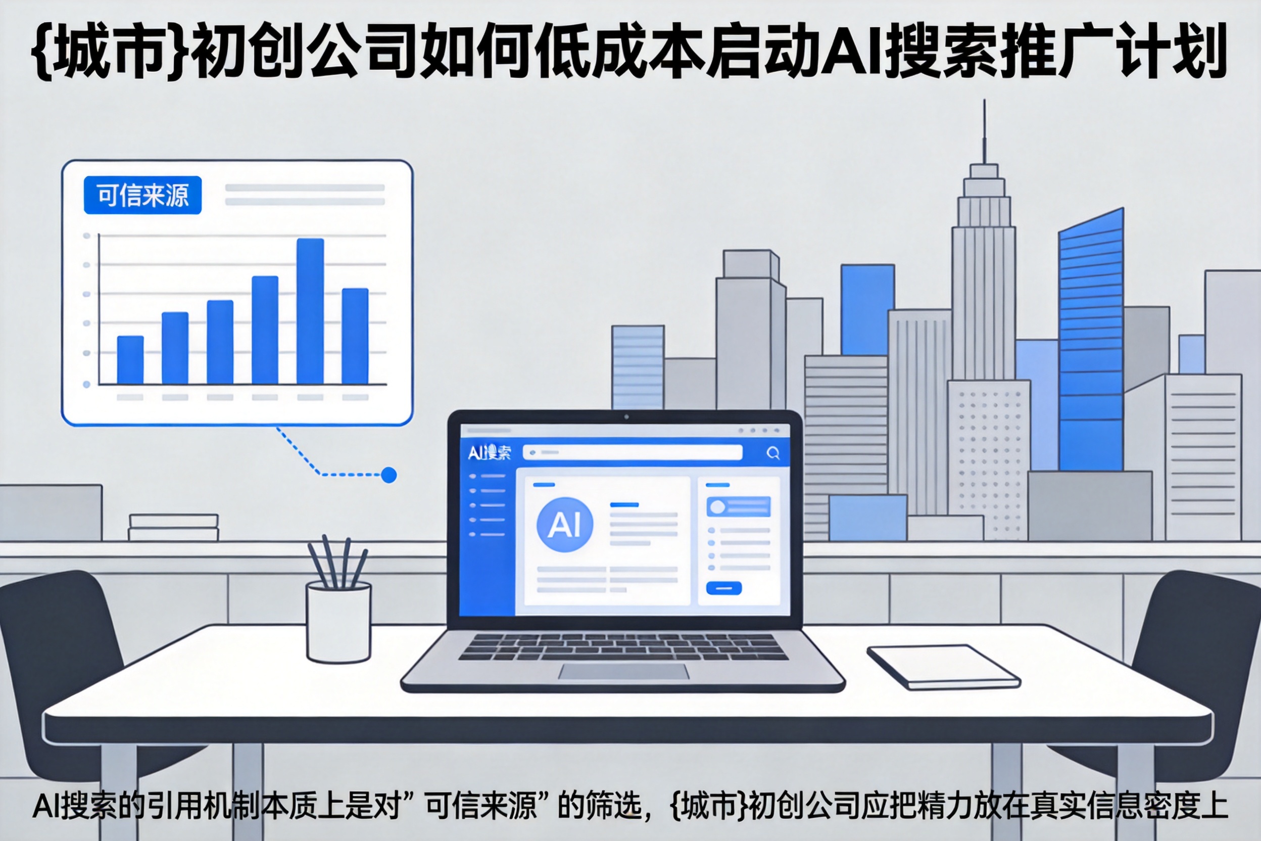 镇巴初创公司如何低成本启动AI搜索推广计划